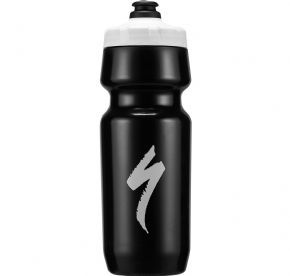 Specialized Big Mouth Flag Water Bottle 24oz Black/White S-Logo