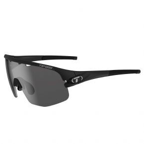 Tifosi Sledge Lite Interchangeable 3 Lens Sunglasses Matte Black - Fully wrapped and aero-dynamic Bronx offers full coverage and durable comfort