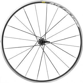 Mavic Aksium Rim Brake Qr Rear Wheel Campag ED11 - Wider rims and durable hubs make Aksium a great choice for everyday road riding.