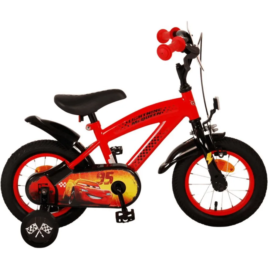 Cars 10-tommer Børnecykel - Sikker og Sjov Cykling!