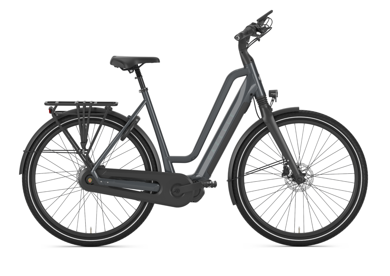 Gazelle Chamonix HMS Dame 2024 - Komfortabel Cykel i Grå