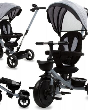 Kidwell Trehjulet Cykel Axel - Grå Titanium Tilbud!