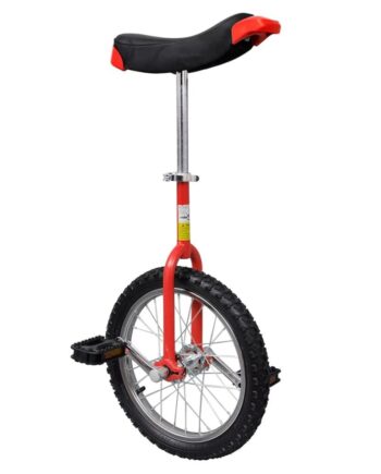 Justerbar Rød Ethjulet Cykel - Sjov Fritidsaktivitet!