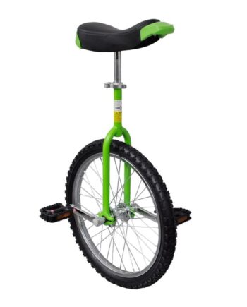 Grøn Justerbar Ethjulet Cykel – Sjov for Alle Aldre!