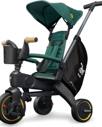Grøn Doona Liki 5i1 Sammenklappelig Trehjulet Cykel
