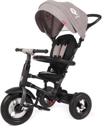 Qplay Trehjulet Cykel Rito Air i Grå - Fantastisk Tilbud!