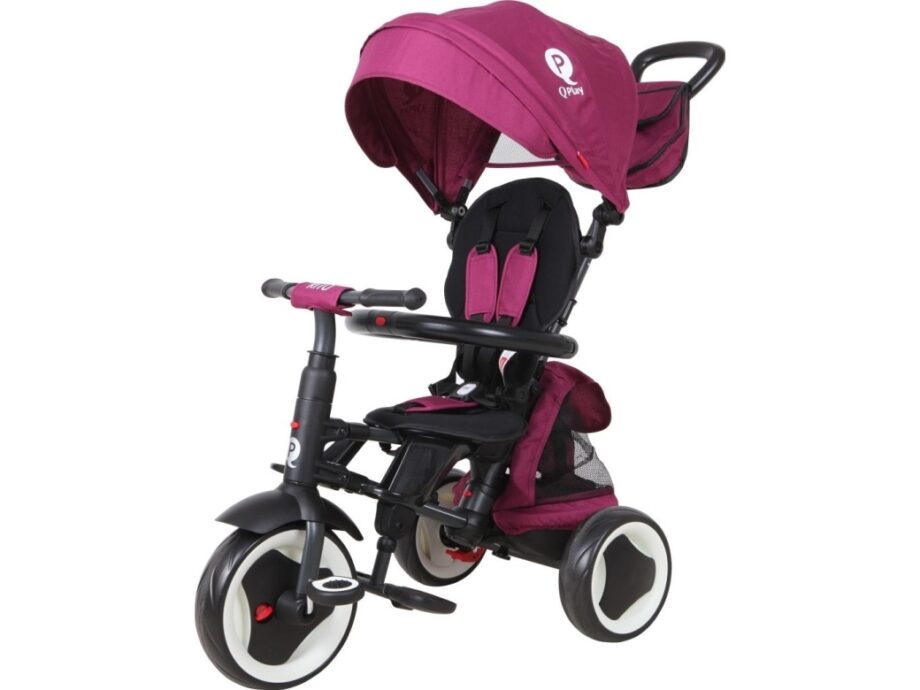 Qplay Trehjulet Cykel Rito Plus i Lilla - Fantastisk Tilbud!
