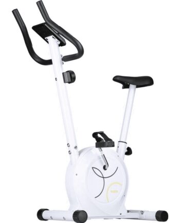 Hvid Magnetisk Stationær Cykel fra One Fitness