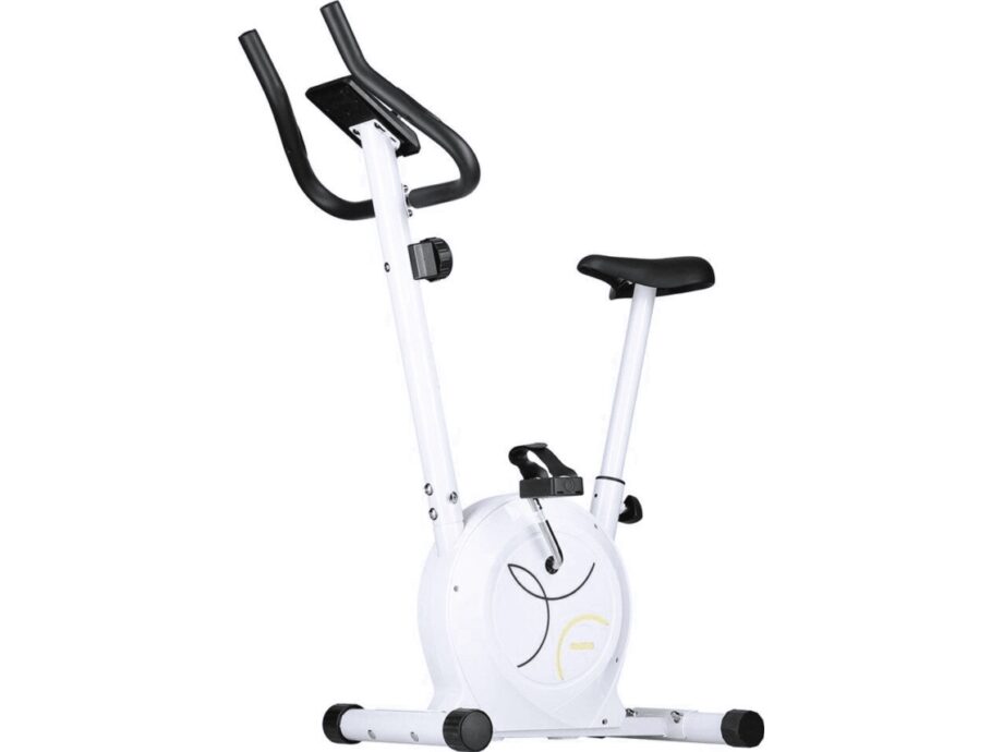 Hvid Magnetisk Stationær Cykel fra One Fitness