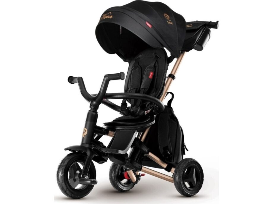 Qplay Trehjulet Cykel Nova i Gylden Gummi – Fantastisk Tilbud!