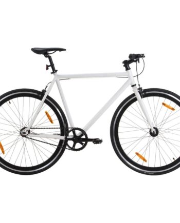 Hvid Cykel med Gear 700c – Perfekt til Pendling og Udeliv
