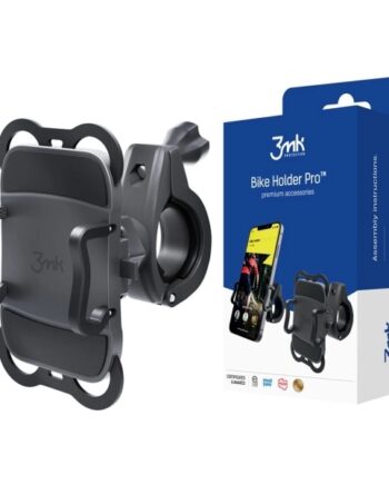 3mk Cykelholder Pro til Smartphone - Sort Passiv Holder