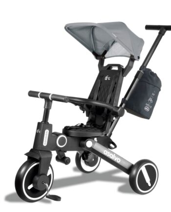 Asalvo Trehjulet Cykel Discovery i Grå - Fantastisk Tilbud!