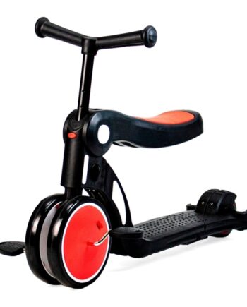 Asalvo Trehjulet Cykel 5 i 1 - Rød Tilbud!