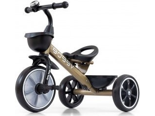 Milly Mally Trehjulet Cykel Bobby i Guld - Fantastisk Tilbud!
