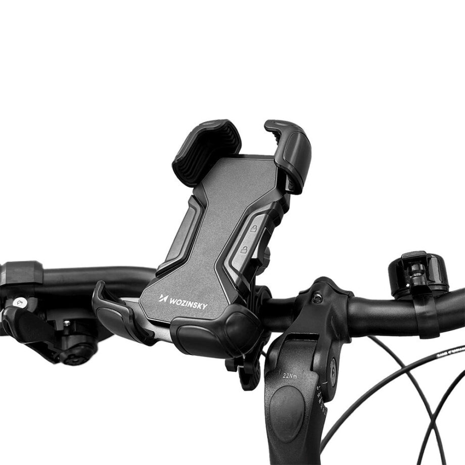 Smart Sort Mobilholder til Cykel og Motorcykel - Wozinsky