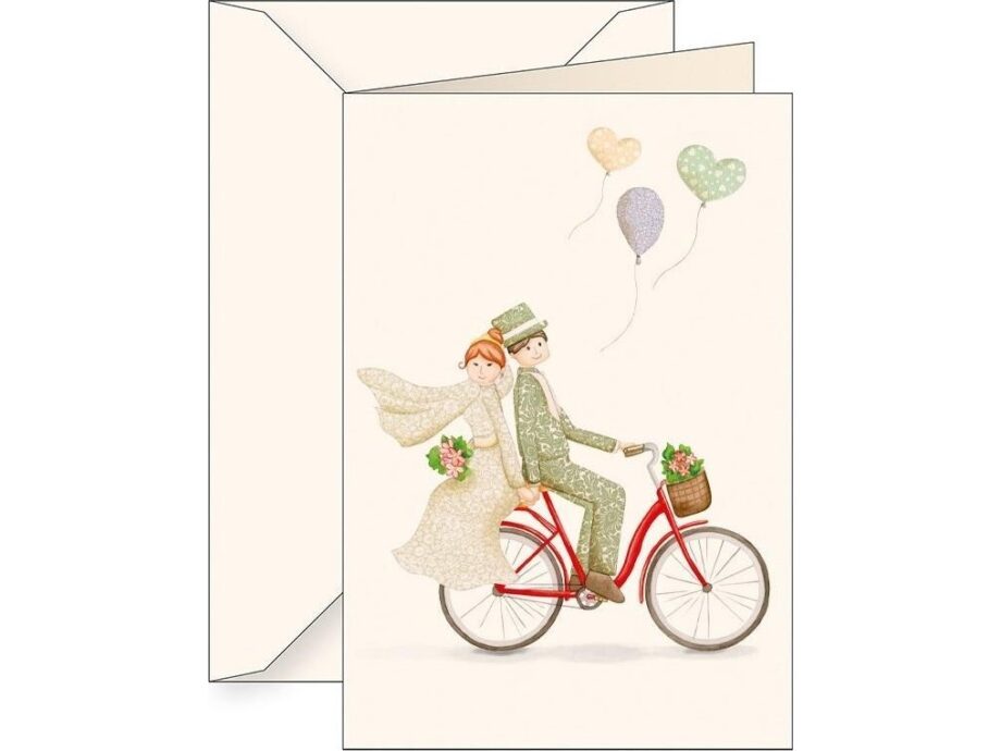Carnet Konvolut 6175 - Bryllup på Cykel til Nygifte