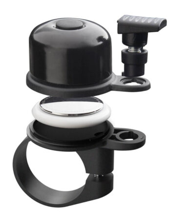 Elago Airbell Cykel Ringeklokke med AirTag Holder - Sort