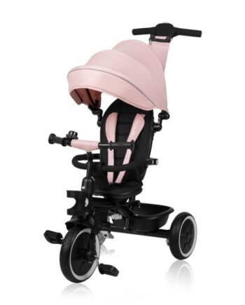 Lyserød Lionelo Trehjulet Cykel Bery - Fantastisk Tilbud!