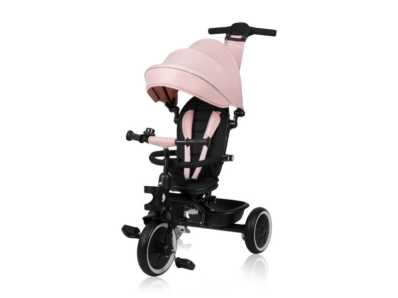 Lyserød Lionelo Trehjulet Cykel Bery - Fantastisk Tilbud!