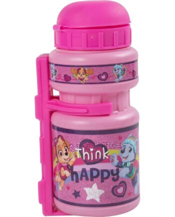 Lyserød Børneflaske til Cykel - Paw Patrol CZ10554 350 ml