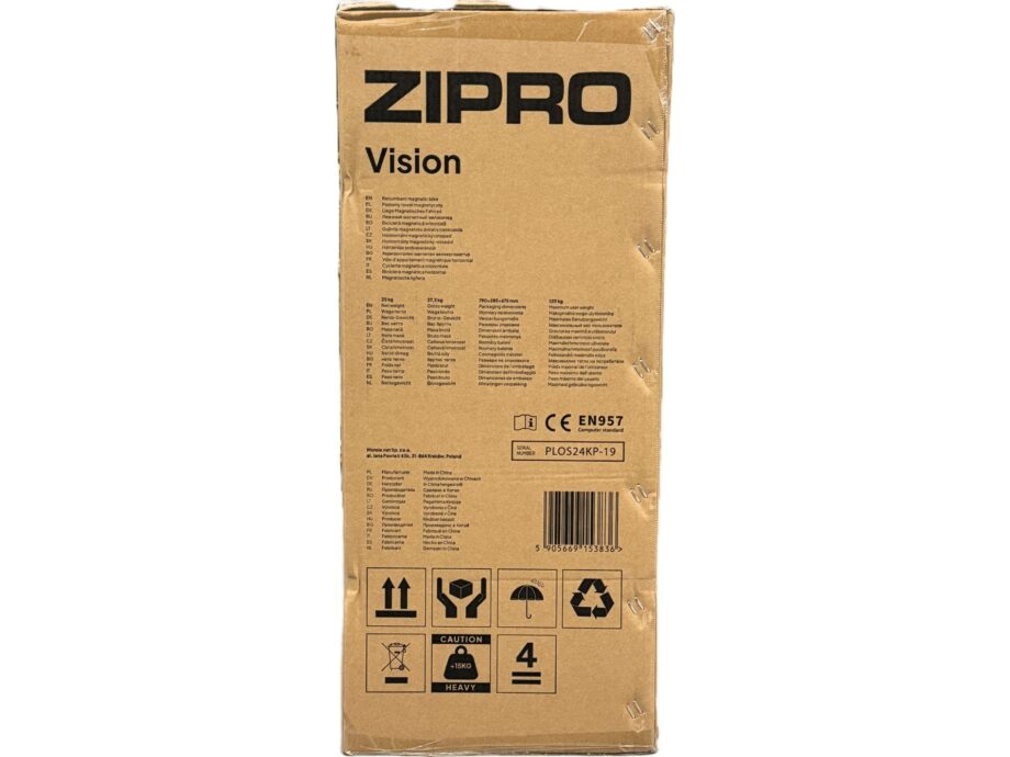 Zipro Vision Magnetisk Stationær Cykel - Fantastisk Tilbud!