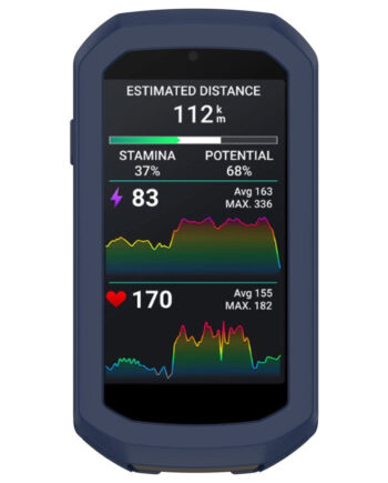 Eiderwood Garmin Edge 1050 Silikone Cover - Mørkeblå