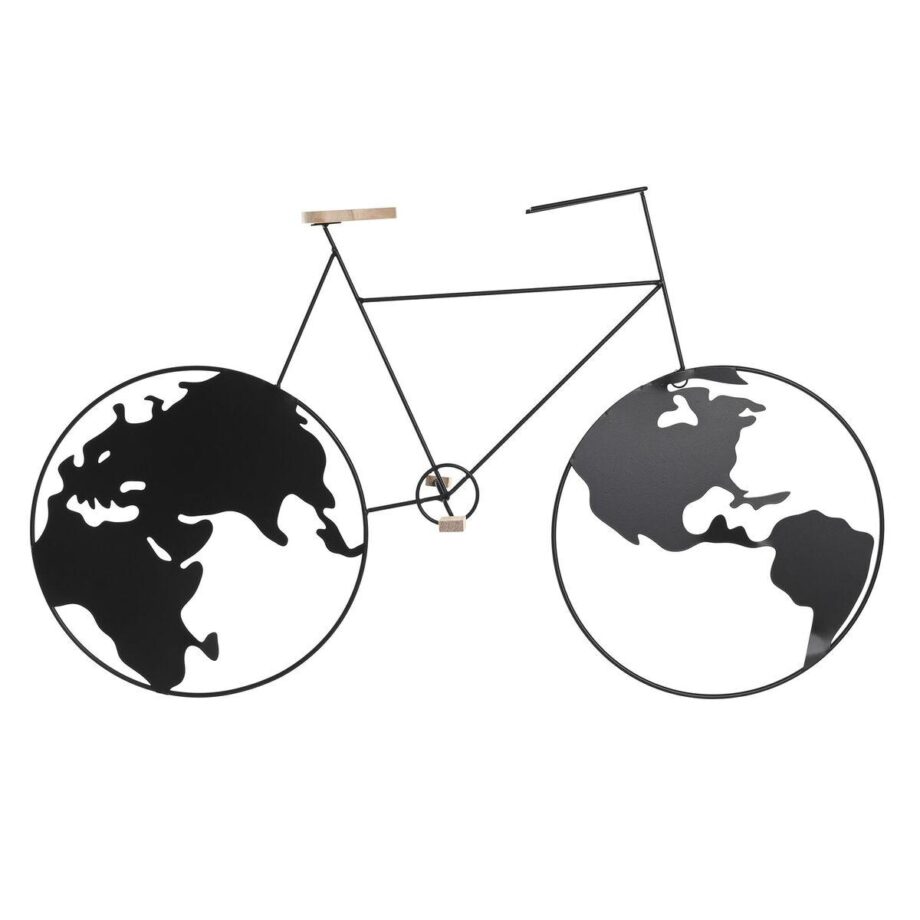 Vægdekoration i metal - Cykel til hjemmet - DKD Home Decor