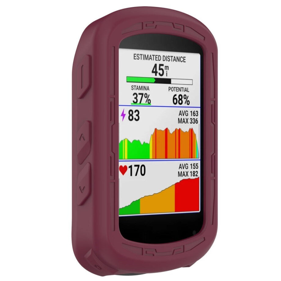 Garmin Edge 840/540 Silikone Cover til Cykelcomputer - Rød