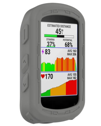Garmin Edge 840/540 Silikone Cover til Cykelcomputer - Grå