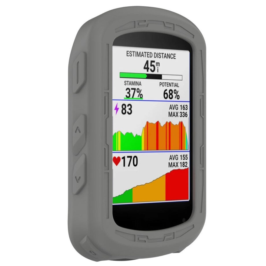 Garmin Edge 840/540 Silikone Cover til Cykelcomputer - Grå