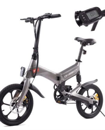 Onebot S7 El-cykel Foldebar Grå - Kampagnetilbud!
