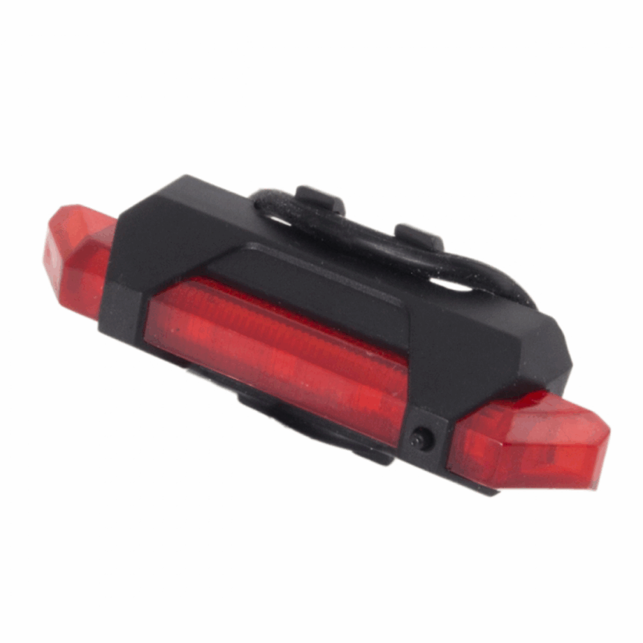 Genopladelig LED Cykel Baglygte - Sikkerhed på Vejen!
