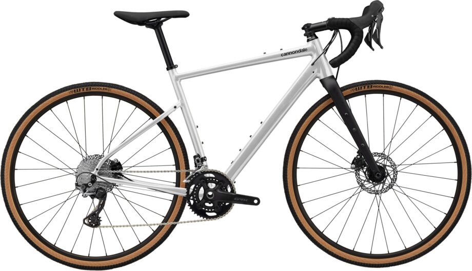 Cannondale Topstone 2023 Gravel Cykel i Sølv - Fantastisk Tilbud!