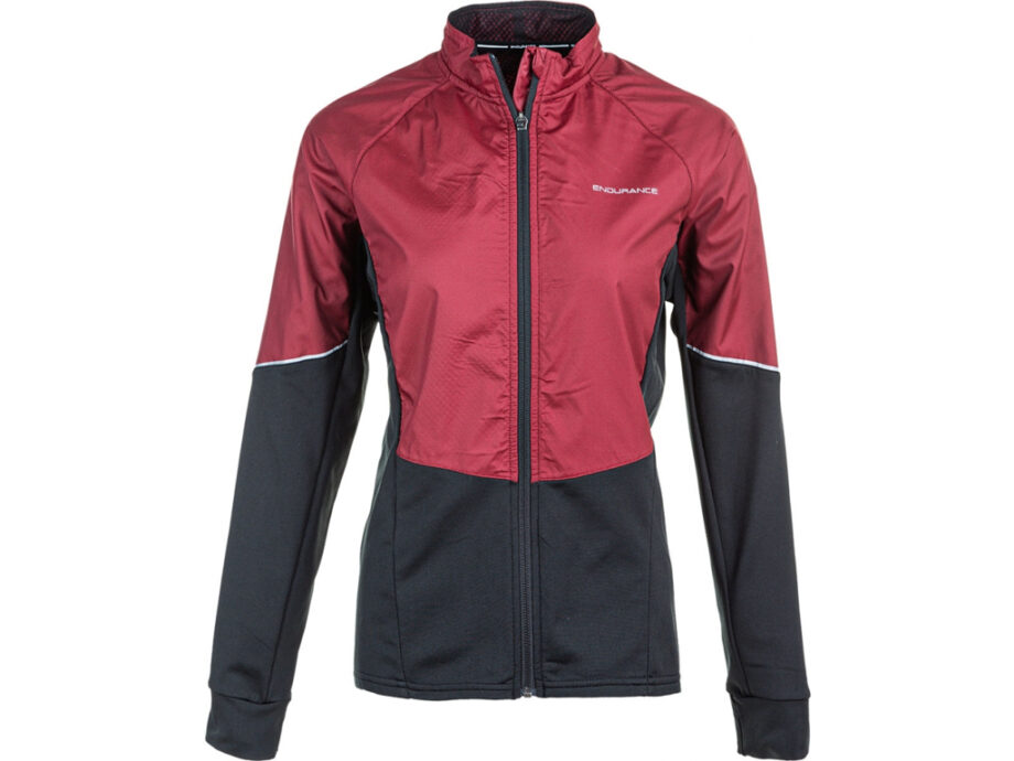 Endurance Jigsaw Funktionscykeljakke til Dame - Cabernet