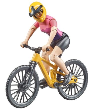 Bruder Bworld Cykelrytter Figur - Kvinde 63111