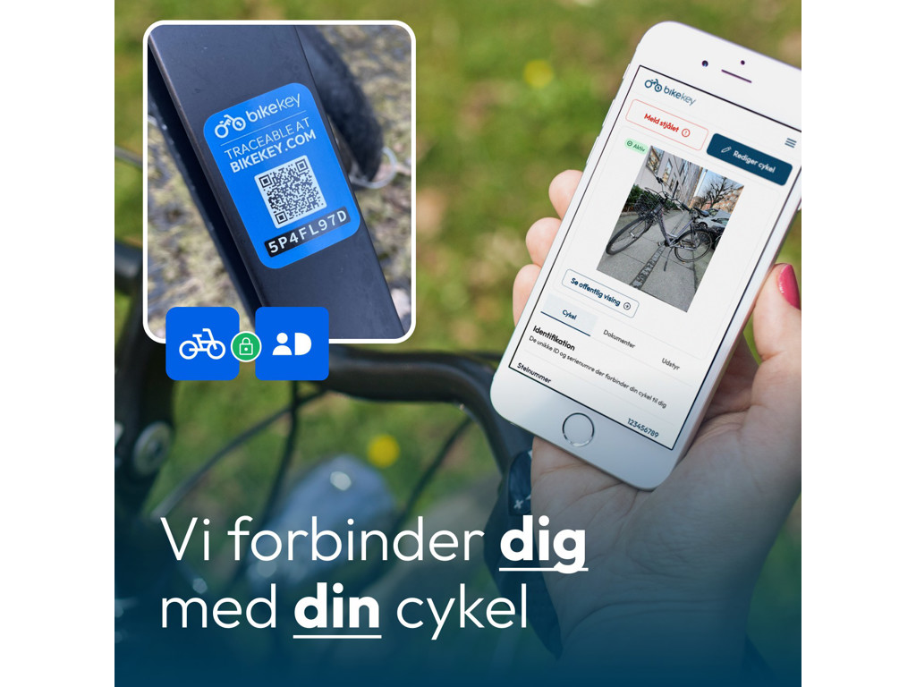 Bikekey: Digital Cykelregistrering Med MitID - Beskyt Din Cykel