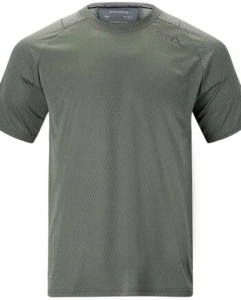 Grøn Endurance Janus MTB Cykel T-shirt - Kort Ærmet