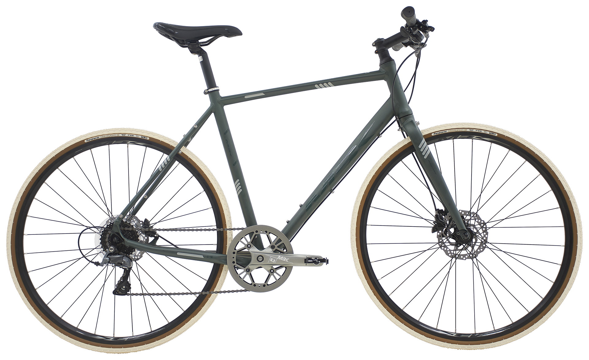 Grøn MBK Airborn Herre - Allround Cykel til Året Rundt