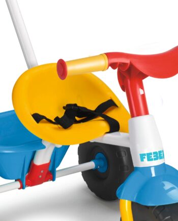 Feber Baby Trike - 2-i-1 Trehjulet Cykel i Blå