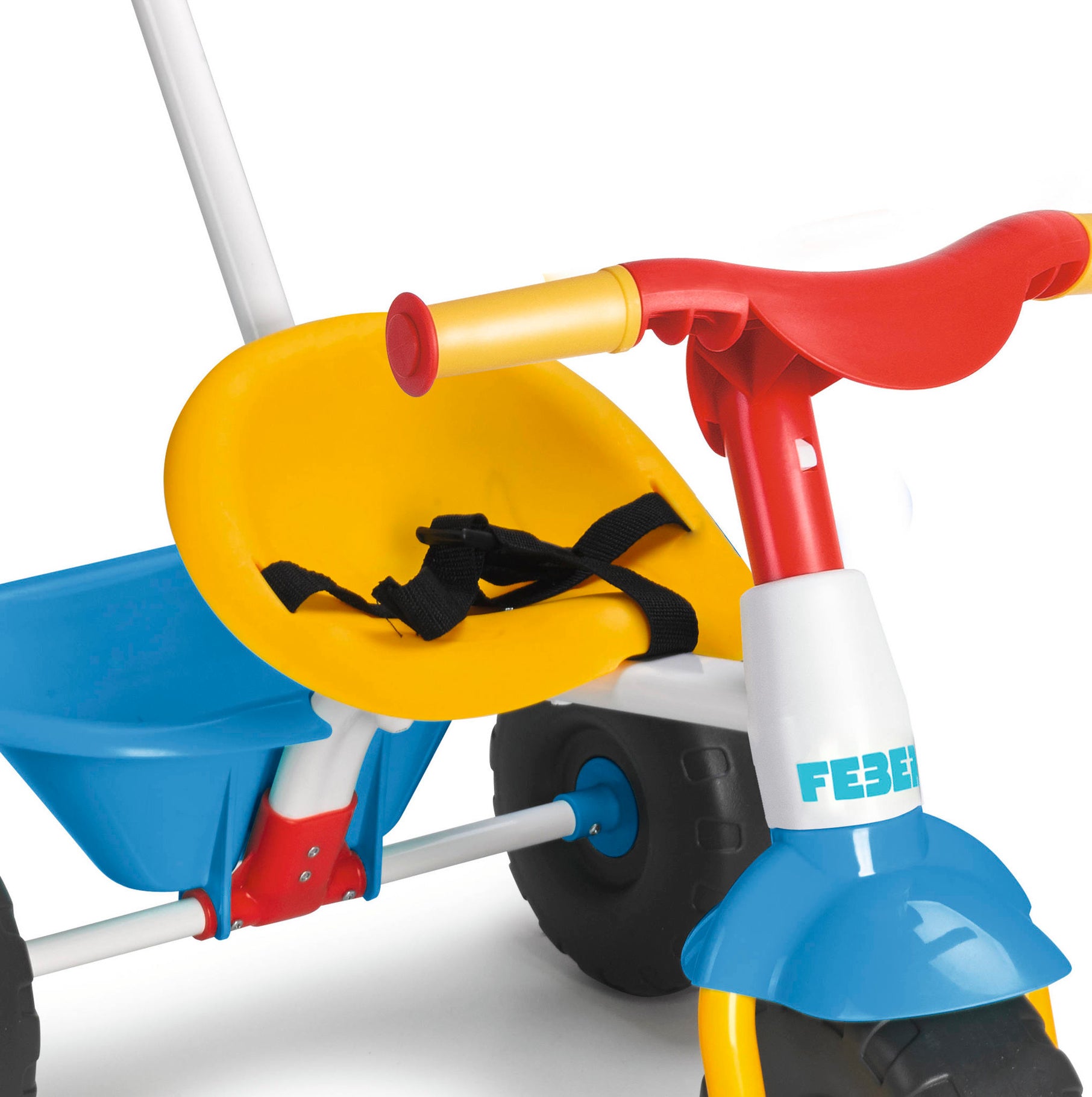 Feber Baby Trike - 2-i-1 Trehjulet Cykel i Blå