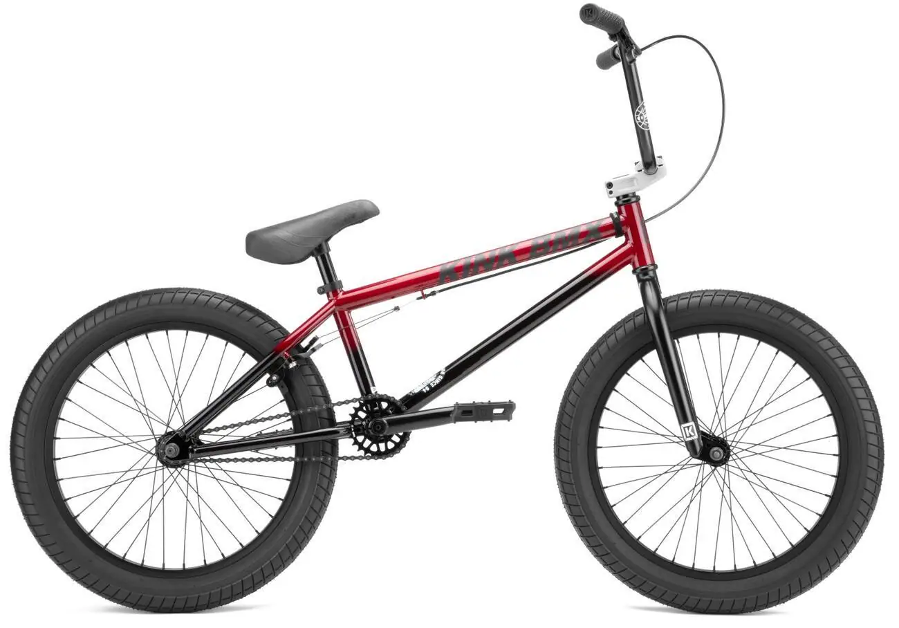 Kink Curb 20" BMX Freestyle Cykel - Gloss Blood Orange