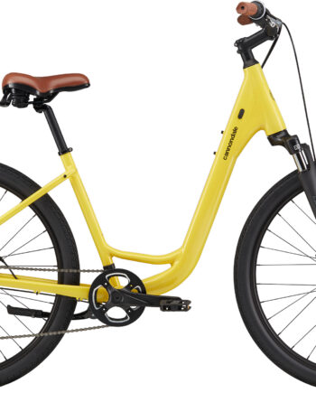 Gul Cannondale Adventure 2024 - Cykel med komfort og stil