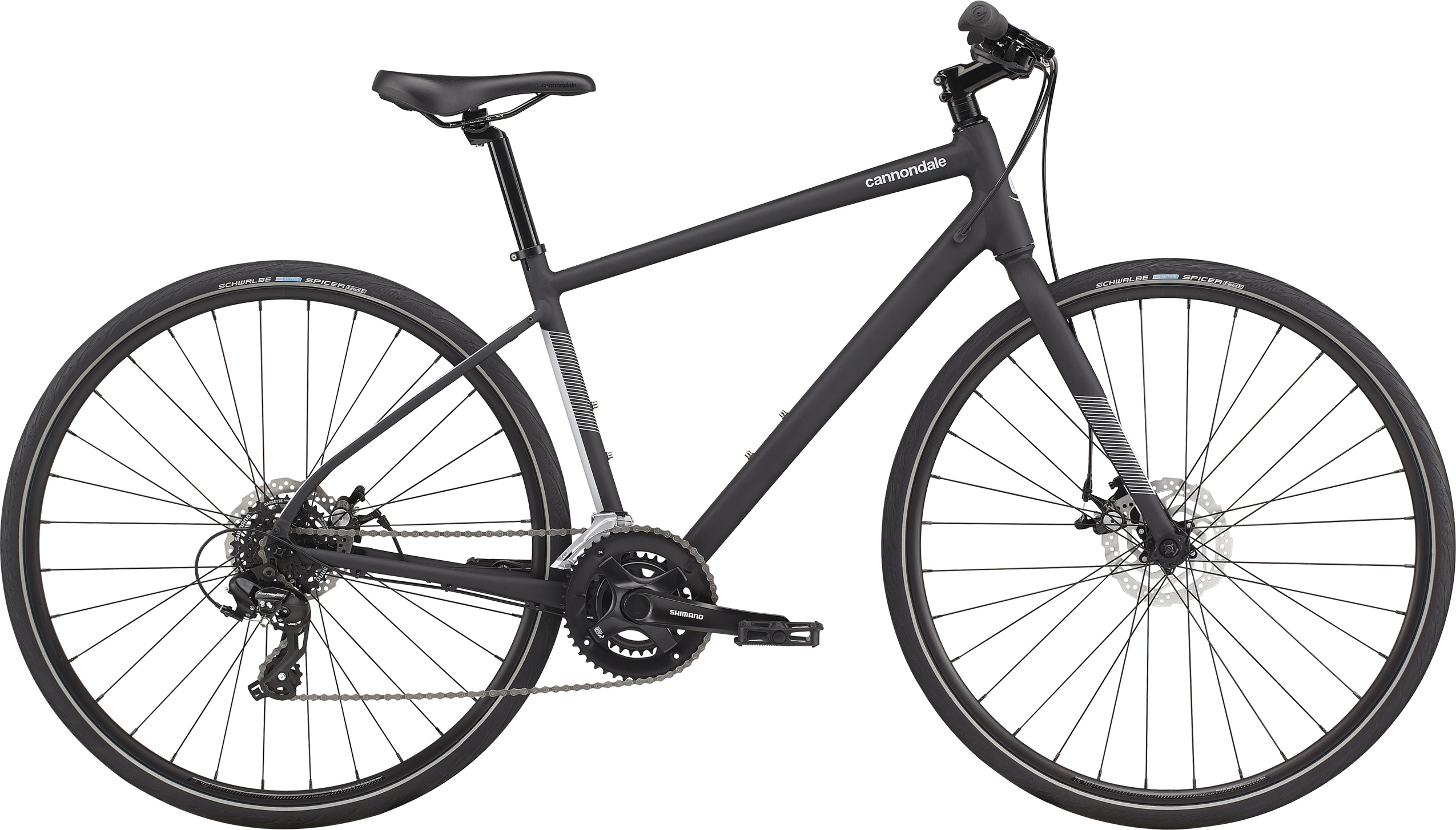 Cannondale Quick Herre - Allround Cykel i Sort