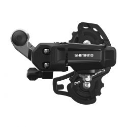 Shimano TY200 Sort Bagskifter til Cykel - Black Friday Tilbud