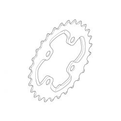 Sort Shimano Klinge M785 28t til Cykel - Fantastisk Tilbud!