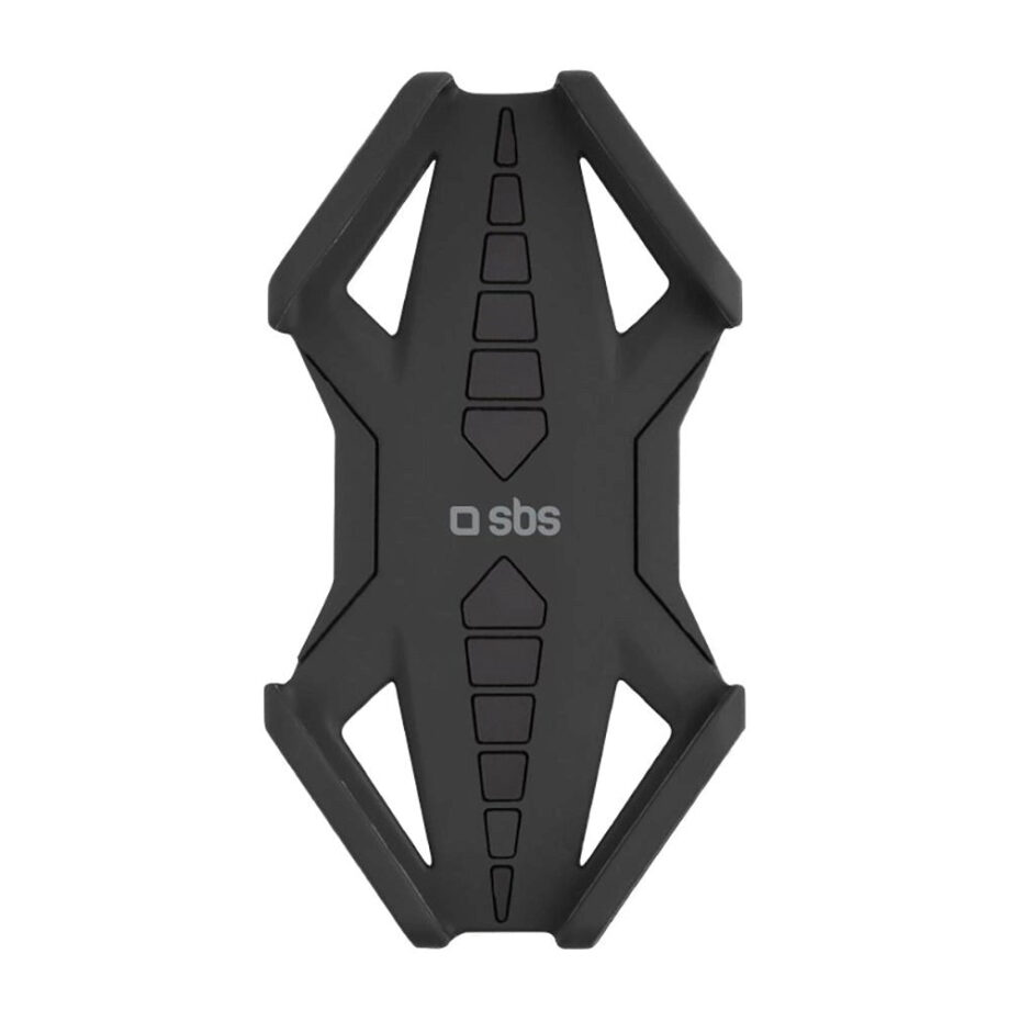 Sorte Silikone Mobilholder til Cykel - Stabil & Justerbar