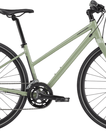 Grøn Cannondale Quick til kvinder – Allround cykeltilbud
