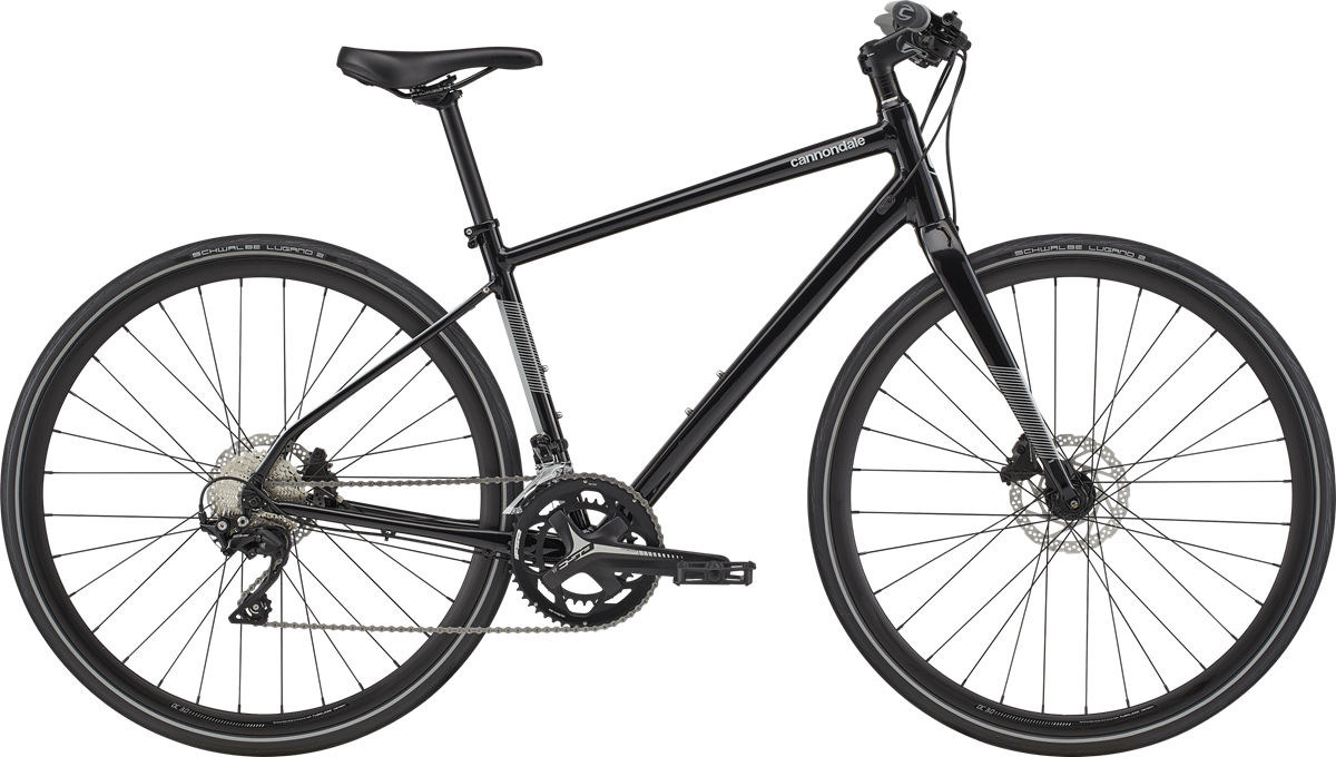 Sort Cannondale Quick 2023 - Allround cykel til alle behov